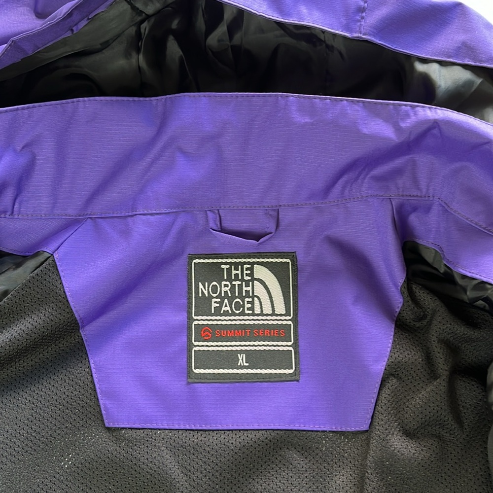 The North Face Vintage Summit Series Gore-Tex Jacket Waterproof Purple XL - Picture 11 of 16